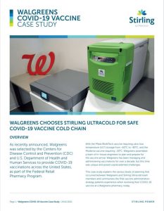 Walgreens Ultracold Vaccine Administration 